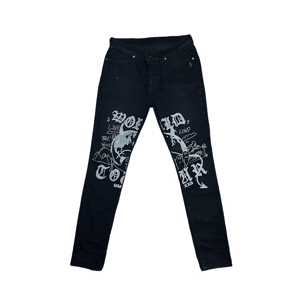 (Sold) Black KSUBI Jeans 34”
